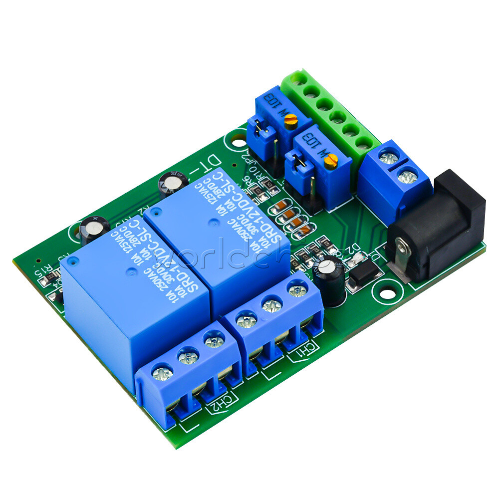 Unique DC 12V 2-Channel Voltage Comparator Precise LM393 Module