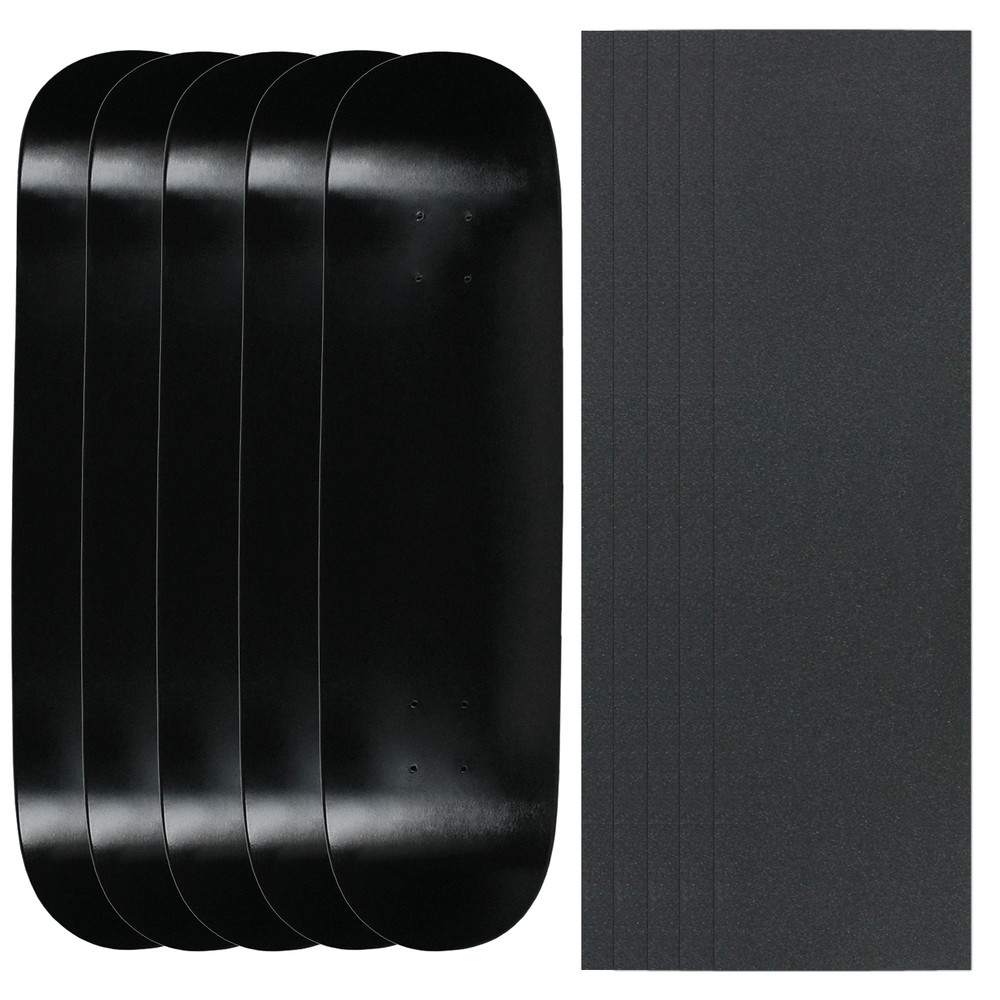 5 Pop Better Blanks 7.75 Skateboard Pro decks + Griptape