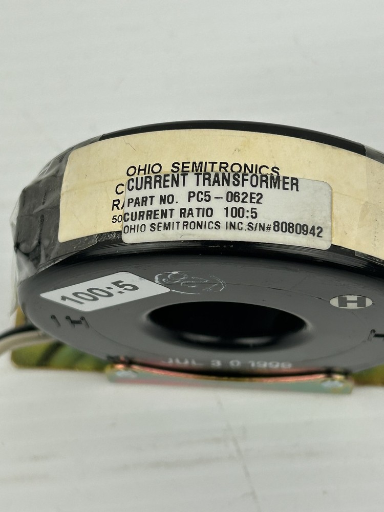 Ohio Semitronics PC5-062E2 Current Transformer Ratio 100:5
