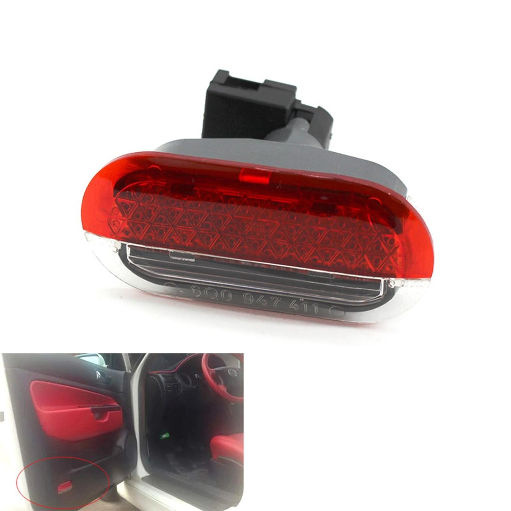 Interior Door Panel Warning Light Halogen Lamp Set For VW Beetle Golf Jetta MK4
