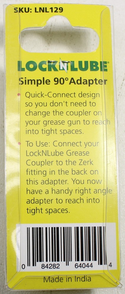 LockNLube Simple 90 Coupler