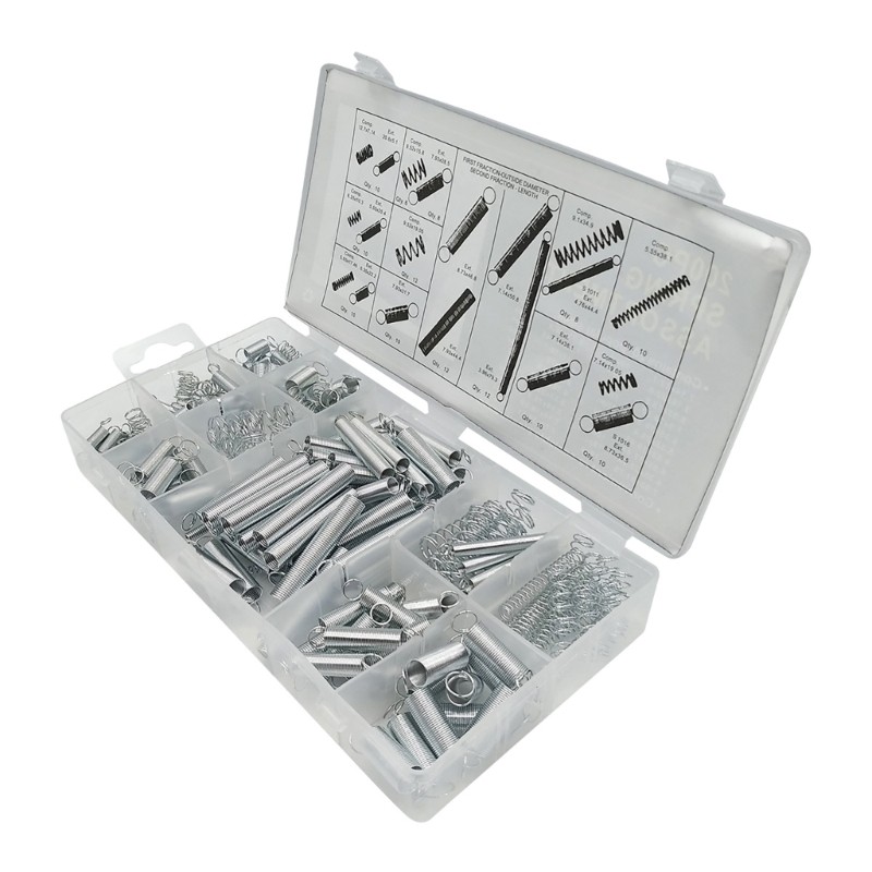 Comprehensive Steel Spring set Multifunction 200pcs Spring Set for Repairs &