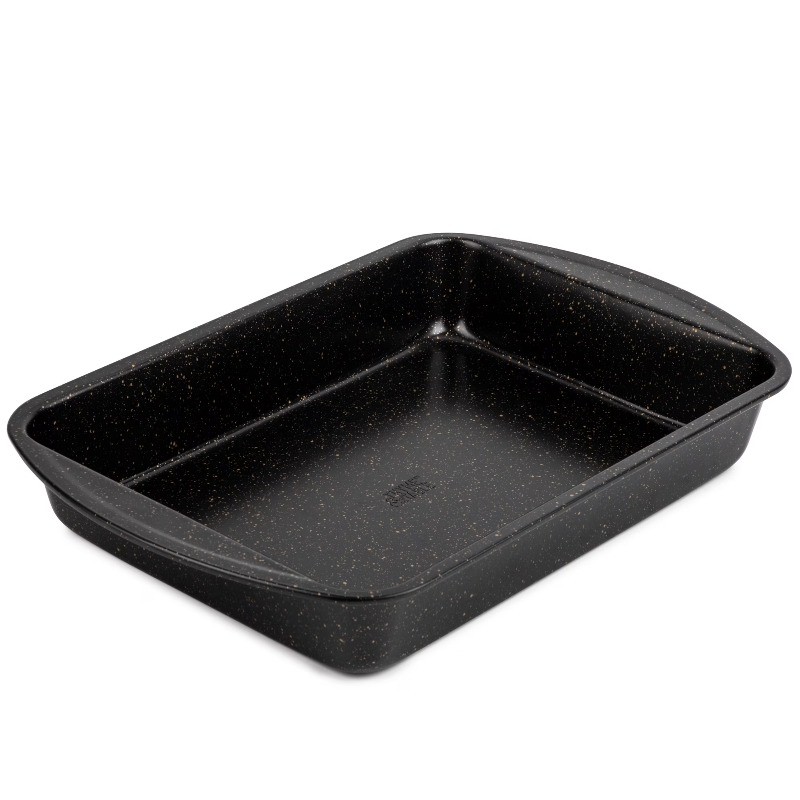 15"x11" Nonstick Lasagna Pan - Black