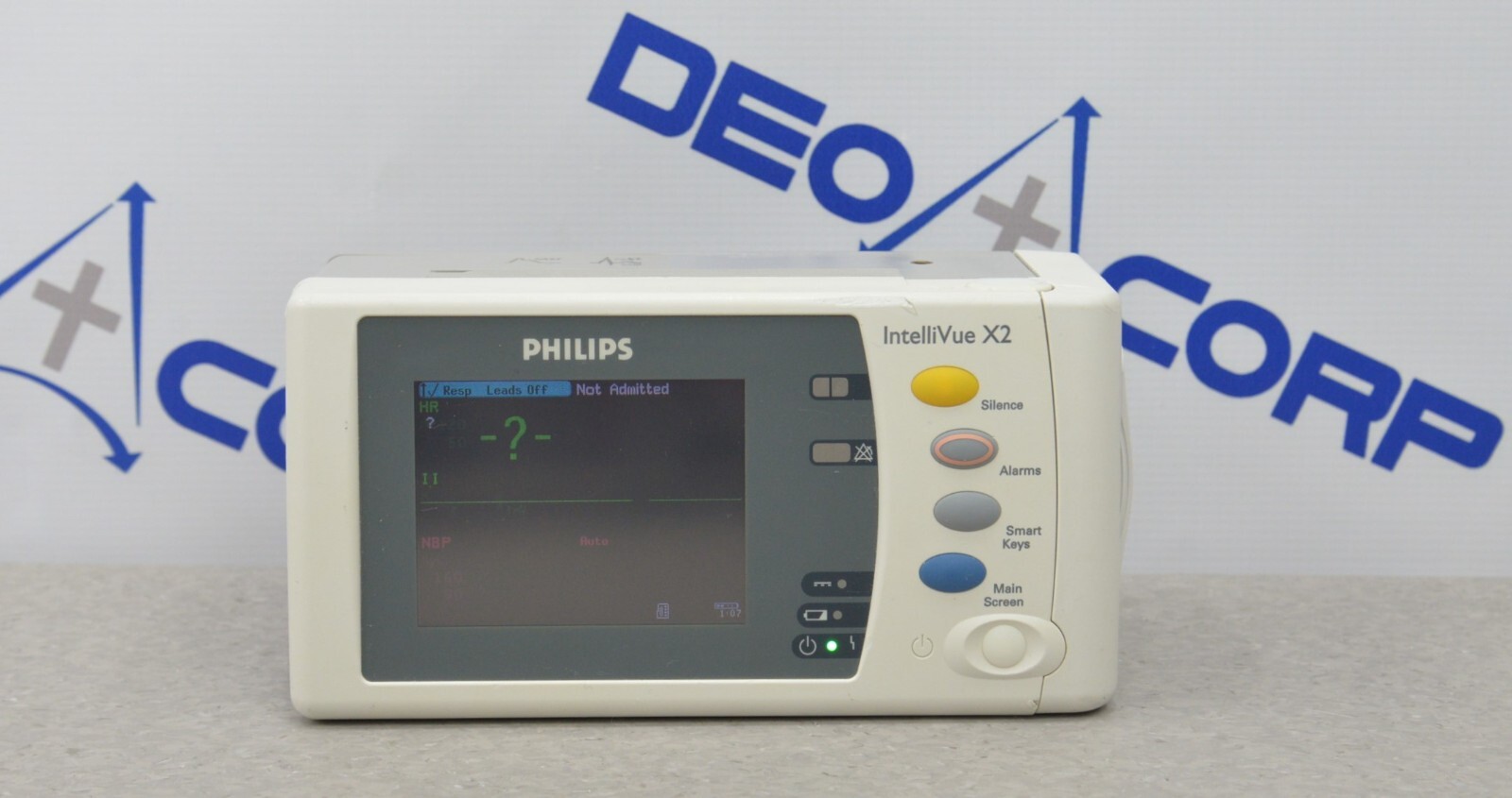 Phillips IntelliVue X2 M3002A W/ Masimo, NiBP, 12-Lead, & Temp