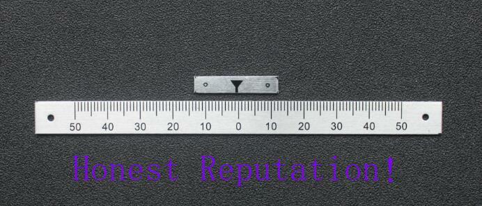 CNC Milling Machine Part 0-50 Degree Angle Plate Scale Ruler With Pointer Tool