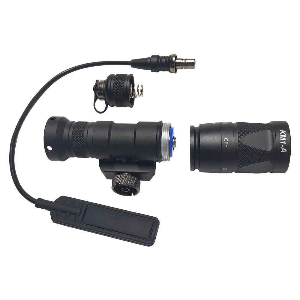 SOTAC M300V IR Light and LED White Scout Flashlight with Remote Pressure Switch