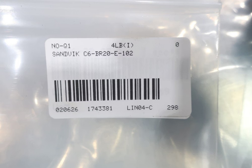 Sandvik C6-BR20-E-102 Corebore Br20 Tool Holder