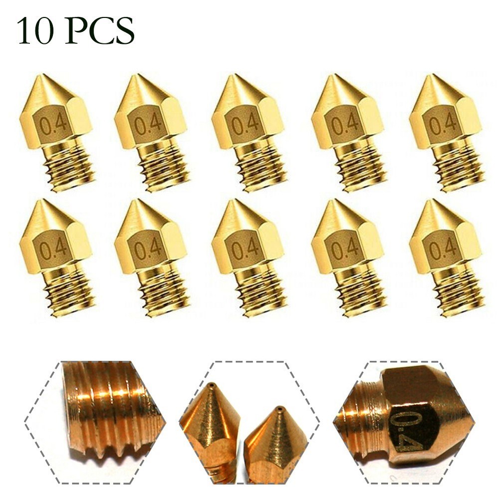 Enhance Performance with Reliable Brass Nozzle Suitable for PLA and ABS