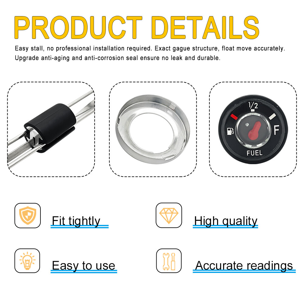 Fuel Gas Gauge Meter for Kawasaki Bayou 220 250 300 400 Prairie 300 400 89-2011