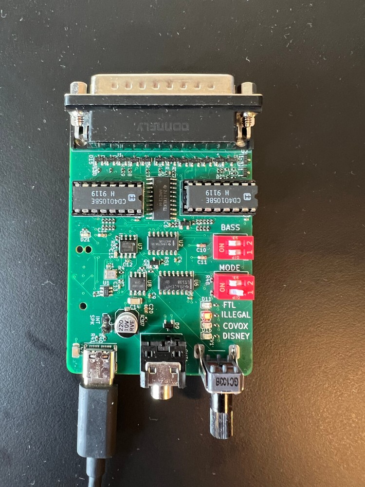 Covox Speech Thing / Disney Sound Source / FTL Sound Adapter