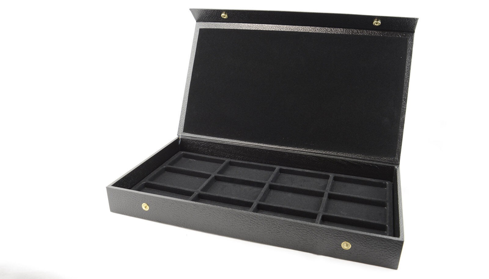 Pocket Watch Display Case Storage Box For 12 Watches New 1.125" Tall
