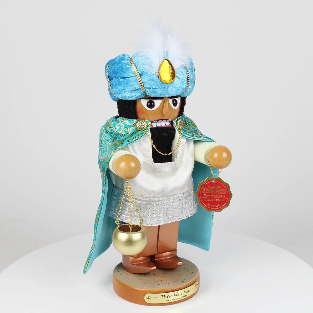 New for 2025- Steinbach Three Wise Men - Balthasar Chubby Size German Nutcracker