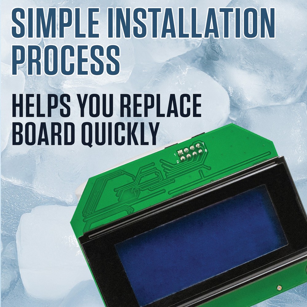 IMM Ice 2-Pack Display Control Board LCD Display Without Housing Replacement