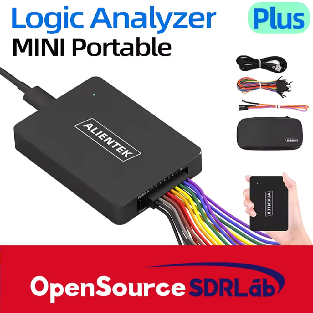 Logic Analyzer DL16 250MHz Max Sample Rate 16Channels Logic Analyzer Tools ARM F