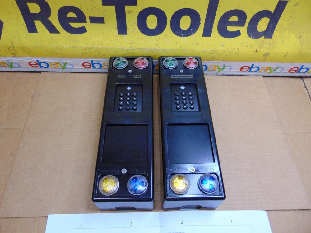 (2) 3MillID 3M  Access Control Reader Keypad Security Alarm Control 3MIL-R11325-