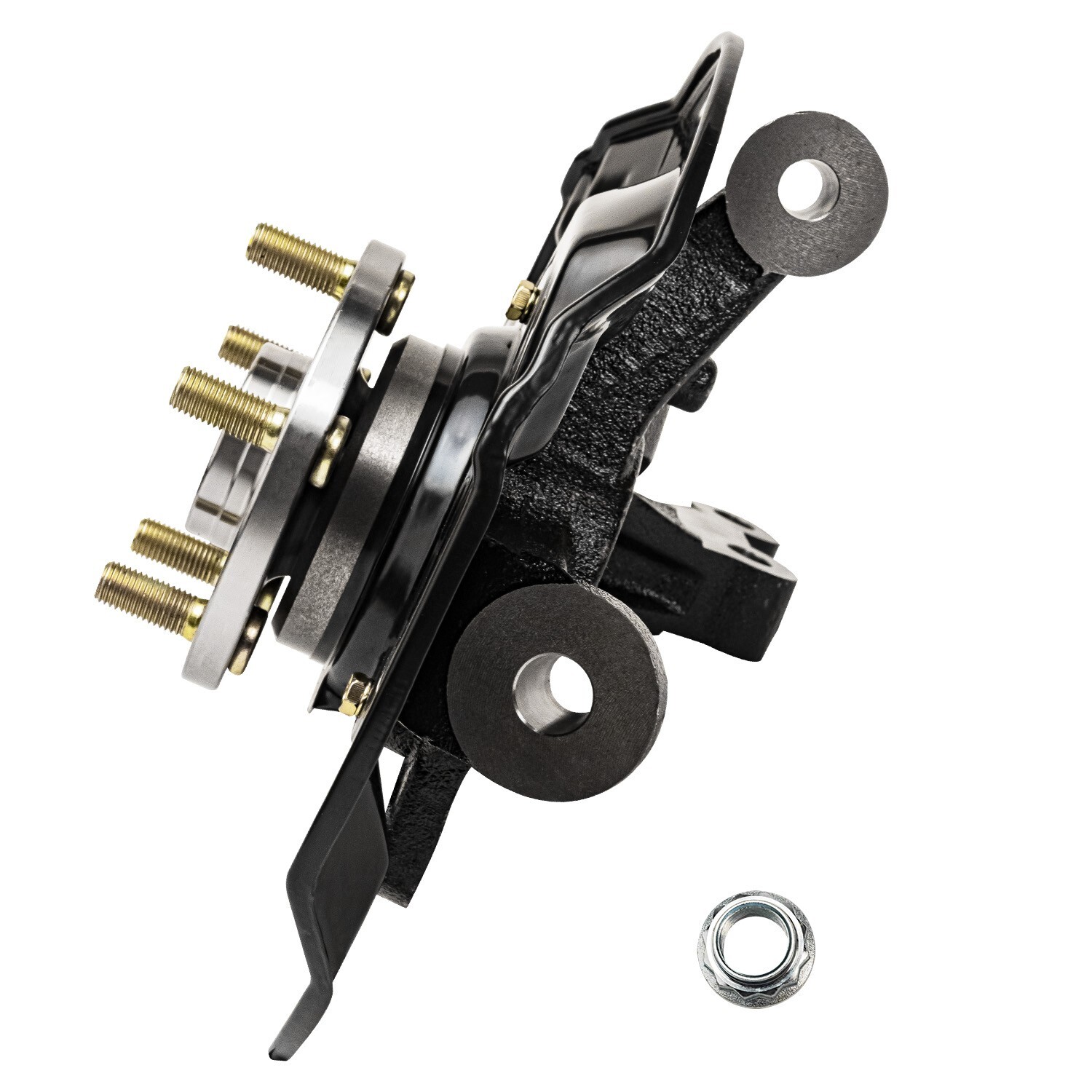 Pair Front Steering Knuckle+Wheel Hub Bearing for 2003 2004-2008 Toyota Corolla