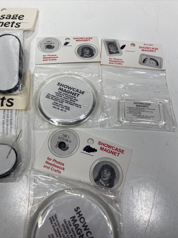 Acrylic Showcase Magnets And Message Magnets