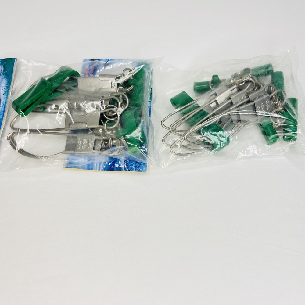 (2pk) Extra Stainless Steel Snaps For Fish Stringer. Keeps Fish Alive