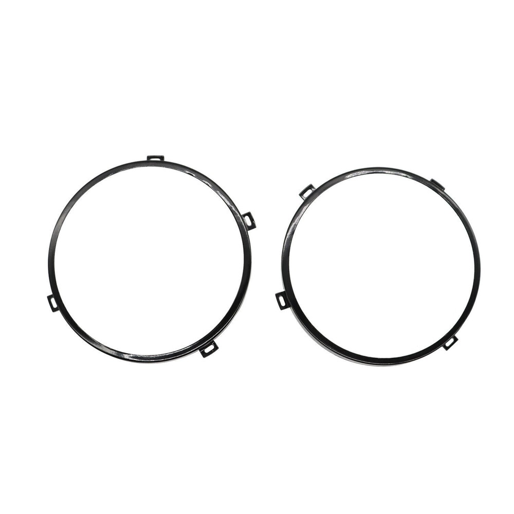 7" Headlight Mount Bracket Ring Replacement Set For 2007-2018 Jeep Wrangler JK