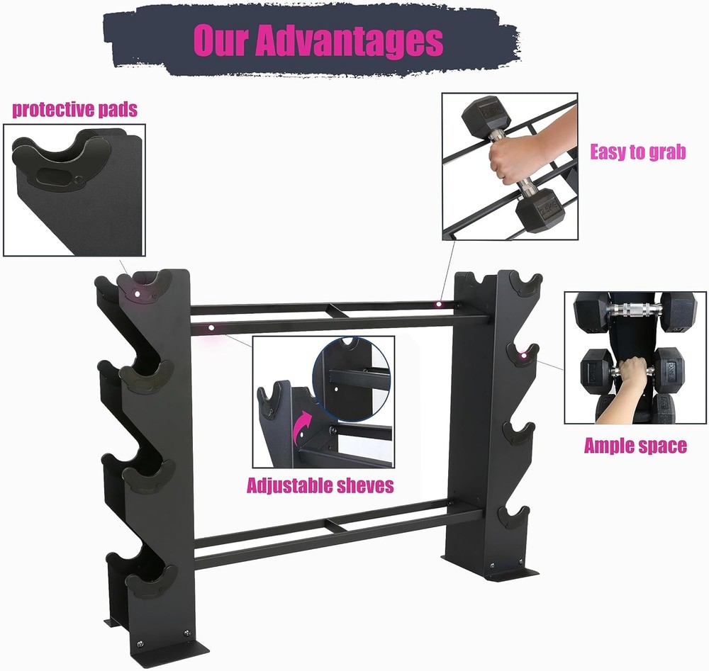 Dumbbell rack Dumbbell storage rack Weight storage rack