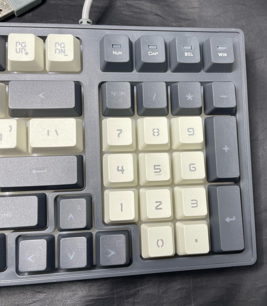 Red Thunder K96 RedThunder Wired US Version White-Gray