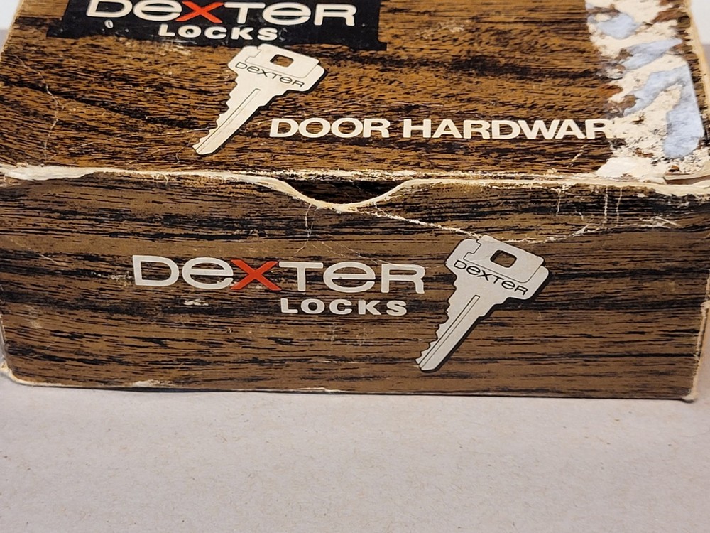 Dexter Screen/Storm Door Lock Brass #1159 NOS