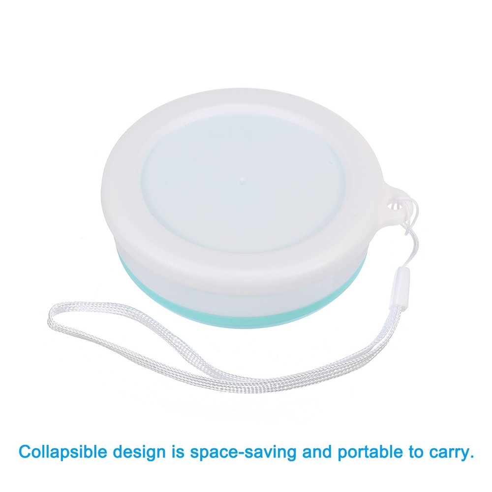 Folding water bottle, 200mL, blue