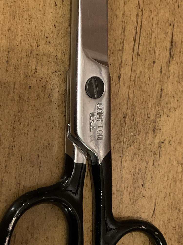 Vintage Compton USA Shears Scissors Approx 9" Long
