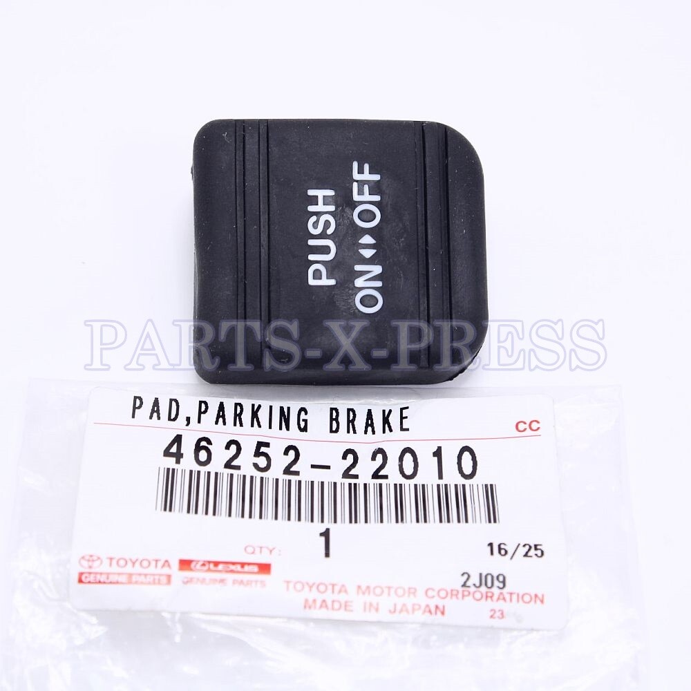 GENUINE TOYOTA LEXUS 06-19 PARKING EMERGENCY BRAKE RUBBER PEDAL PAD 46252-22010