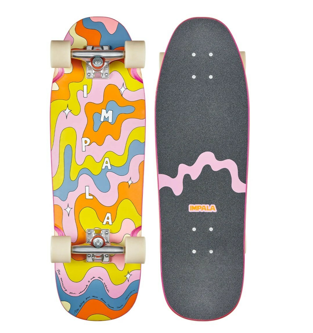 Impala Athena 28.25" Cruiser Martina Martian LIMITED EDITION Skateboard Complete