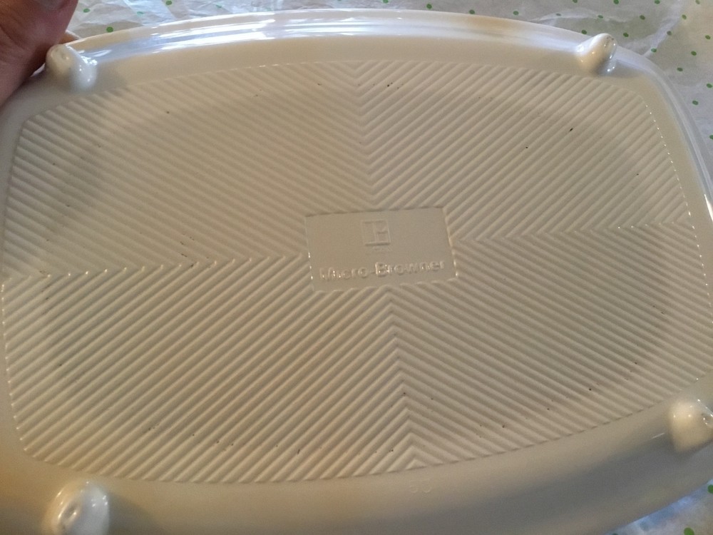 Micro Browner microwave plate
