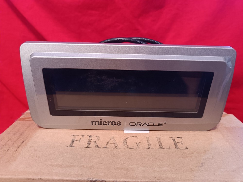 NEW OPEN BOX MICROS/ORACLE WS6 Rear Display PN# 8209481