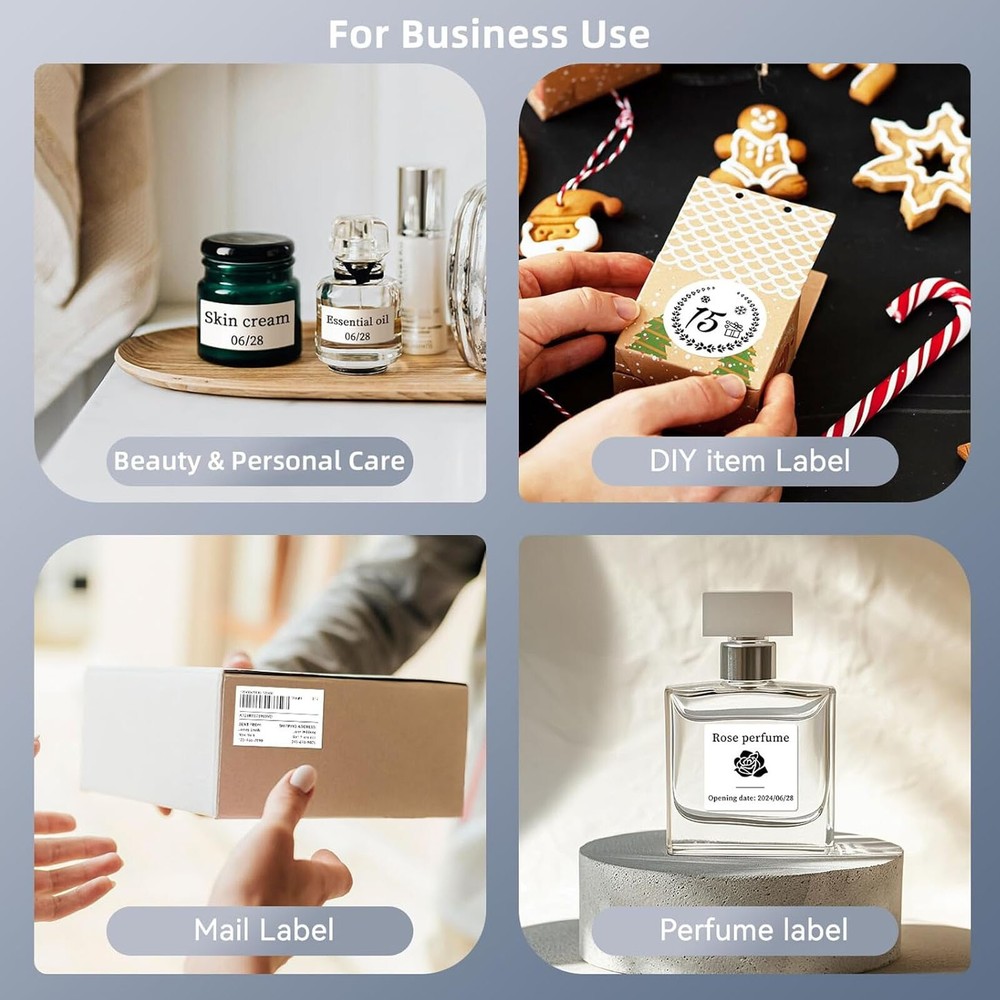 NIIMBOT Label Maker Machine with Tape, Portable Bluetooth Thermal Printer