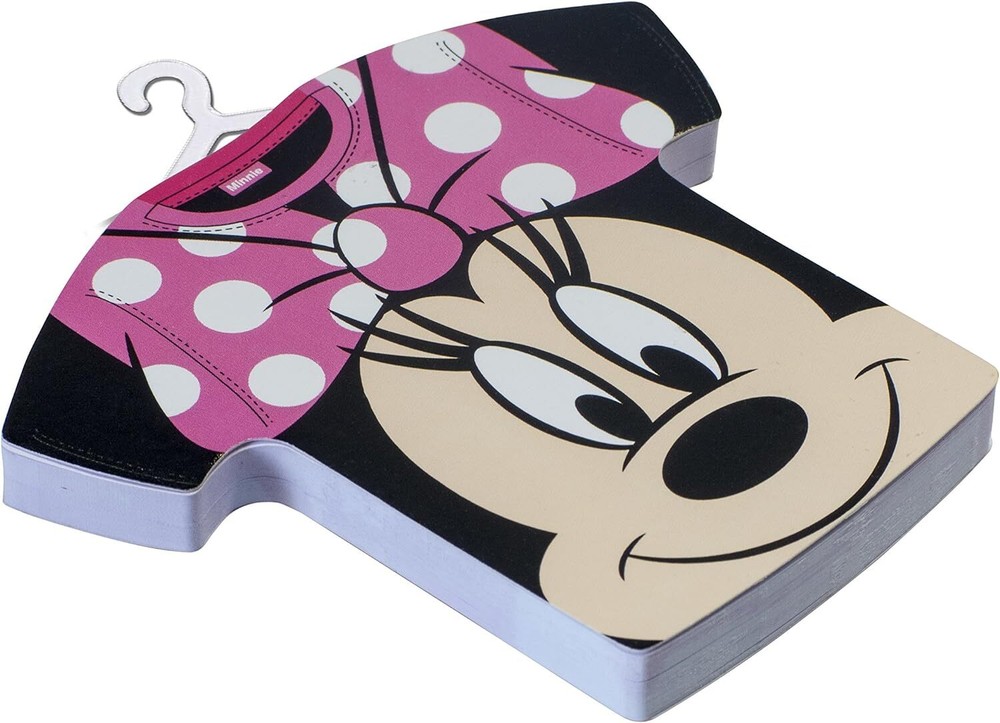 Disney Mickey Face Notepad Novelty Multi-colored