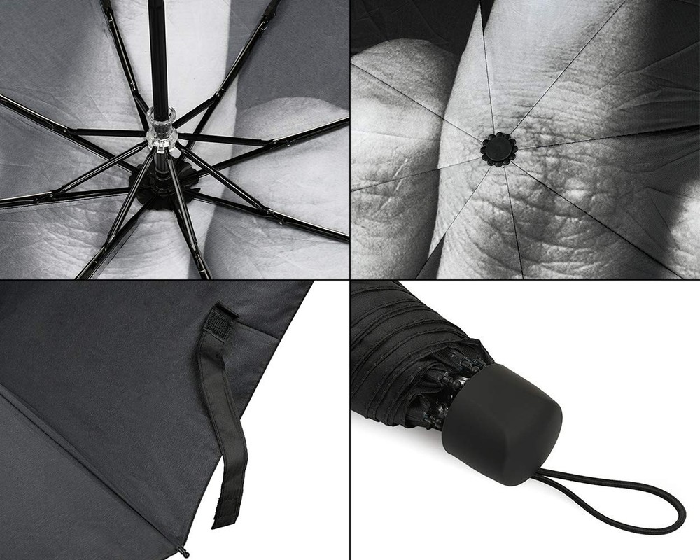 DS. DISTINCTIVE STYLE Middle Finger Umbrella Funny Folding Creative