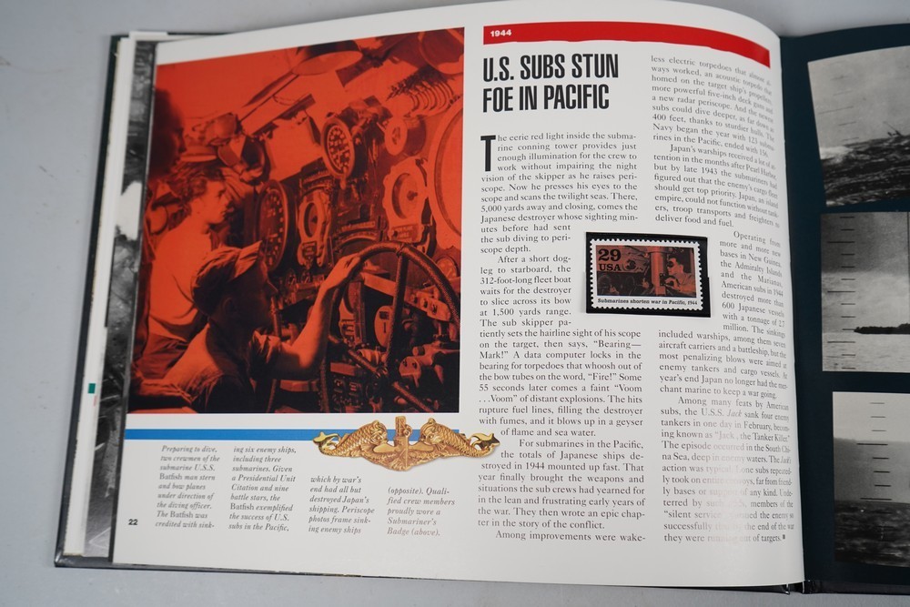 WORLD WAR II 1941-1945 COMMEMORATIVE STAMP COLLECTION BOXED SET