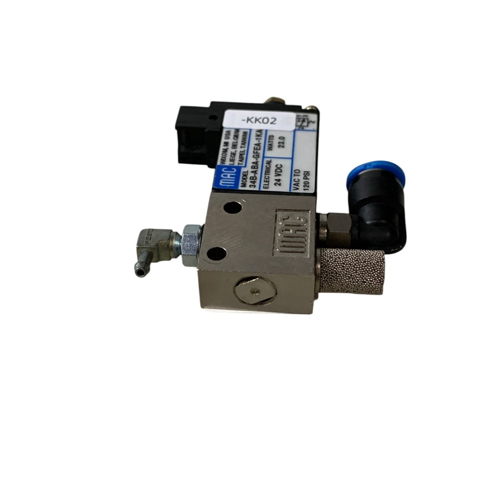 MAC 34B-ABA-GFEA-1KA Way Solenoid Valve
