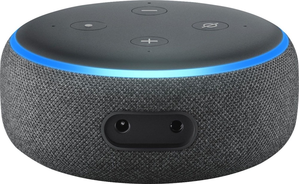 Amazon Echo Dot 3rd Generation Smart Speaker with Alexa Voice Control Charcoal