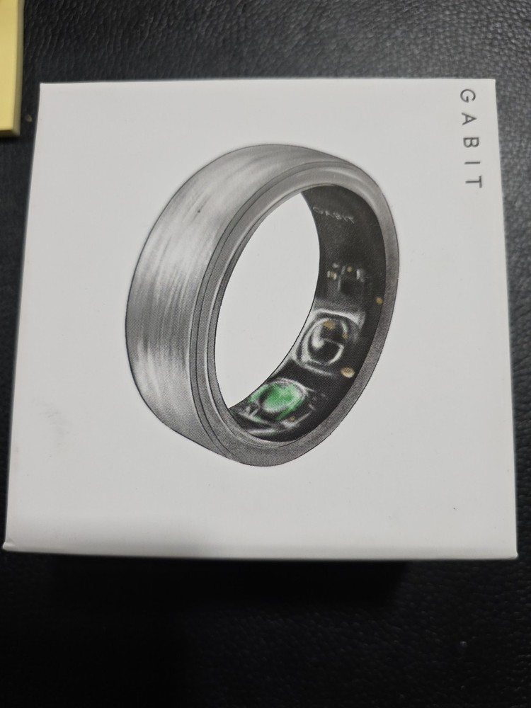 Gabit Smart Ring Size 9 Silver