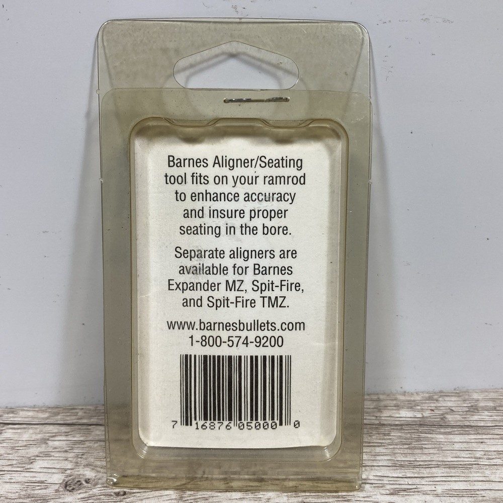 Barnes Muzzleloader Aligner Tool for .50 Cal Expander MZ #05000 NEW