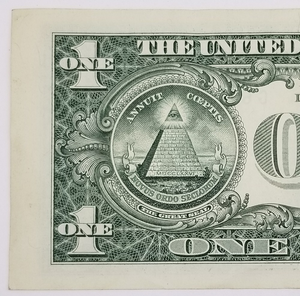 Federal Reserve Note MISALIGNMENT ERROR MISCUT $1 Dollar Chicago 2021