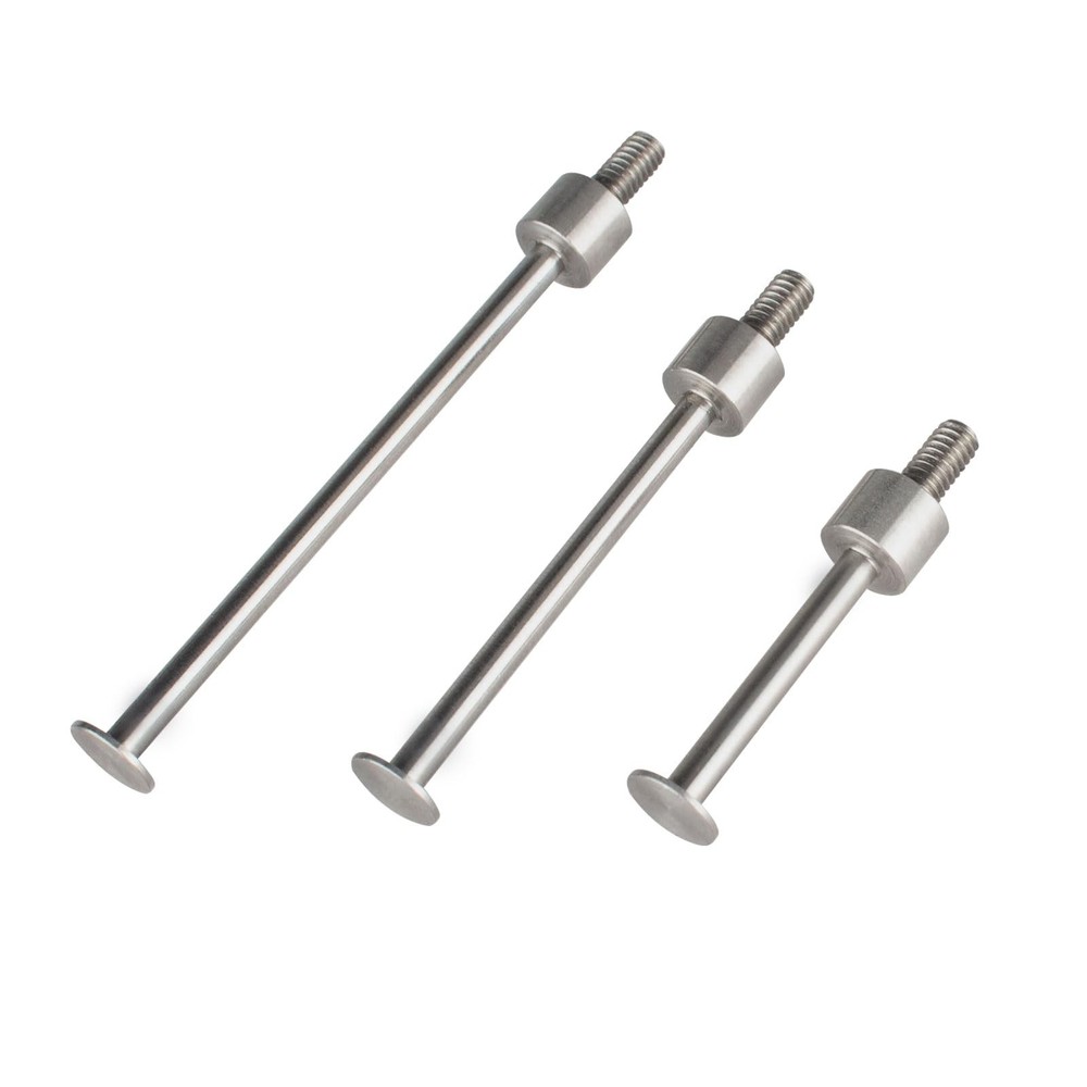 Flat Contact Points Set for Dial Indicator M2.5 Thread 0.4mm Thickness