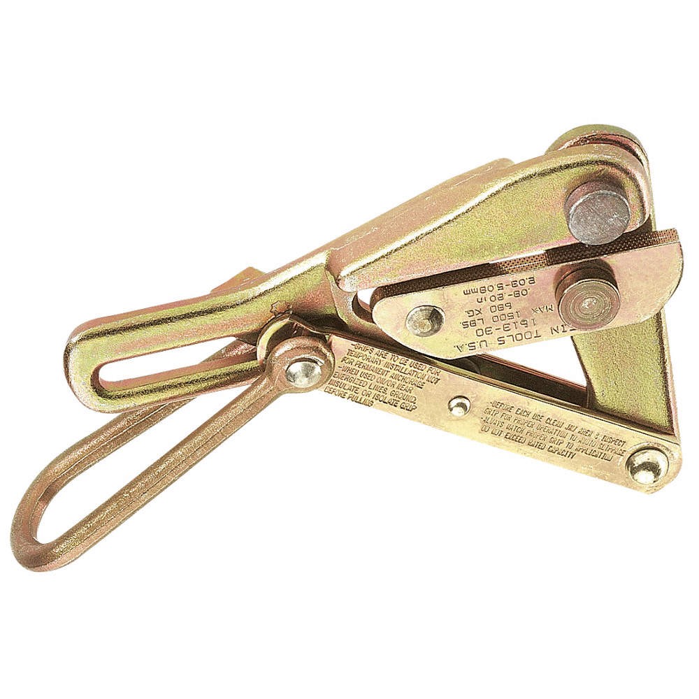 KLEIN TOOLS 1613-30 Cable Pulling Jaw Grip,1500 lb Max,0.2in 2DGR4