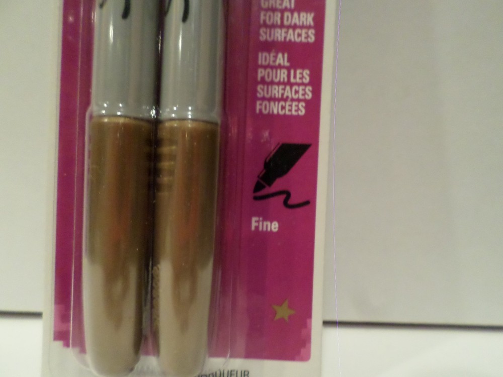 Sharpie Metallic Gold Fine Tip Markers 3~2 Packs