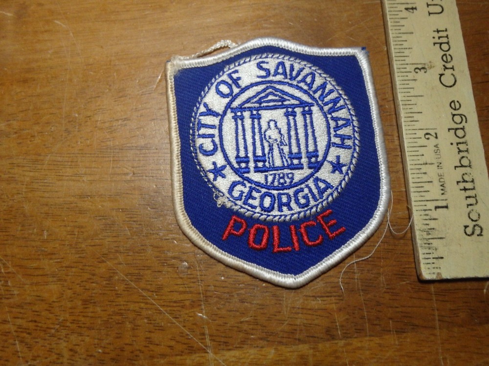 SAVANNAH   GEORGIA VEST PATCH  BX 25#5