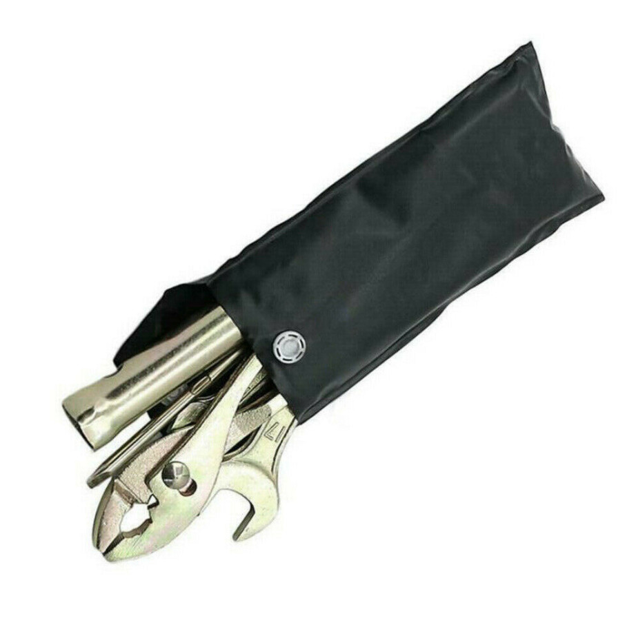 7X Pliers Wrench Spark Plug Socket Screwdriver Mixed Motorcycle Onboard Tool Kit