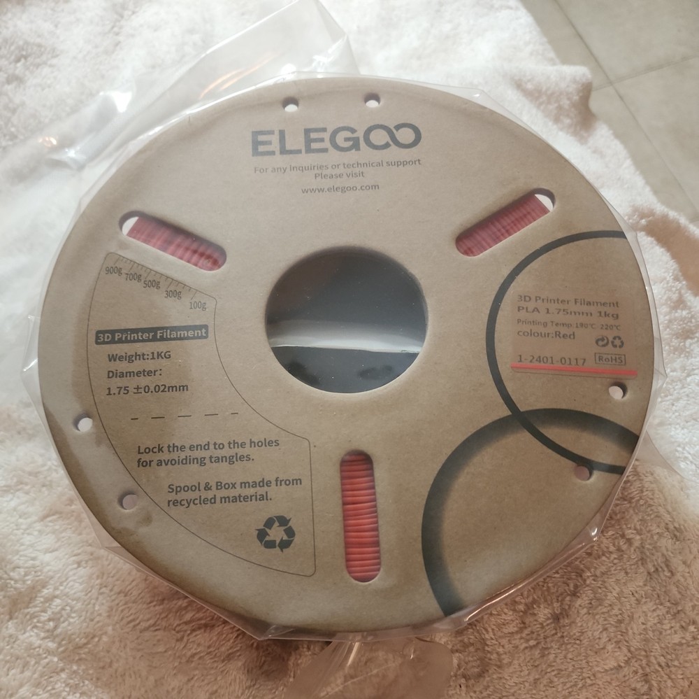 elegoo 3d printer filament
