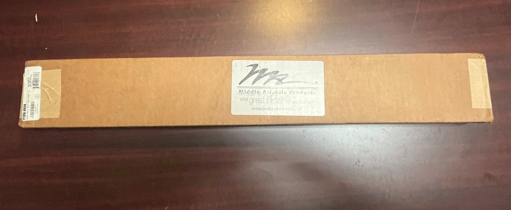 Middle Atlantic PTRK-RR14 Rear Rack Rail Kit 14U 10-32 Threaded Pair