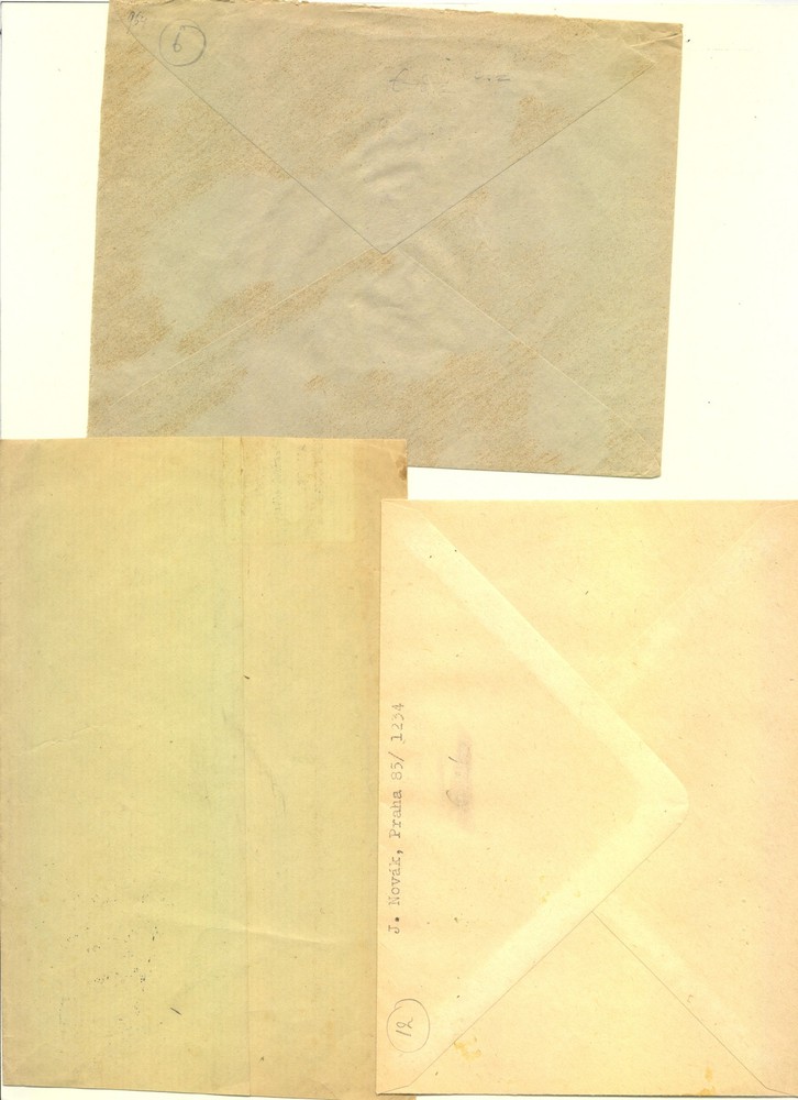 CZECHOSLOVAKIA 12 x CV.. AIRMAIL etc.. --F/VF
