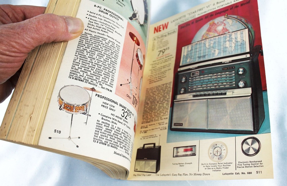 Vintage 1968 Lafayette Radio Electronics Catalog